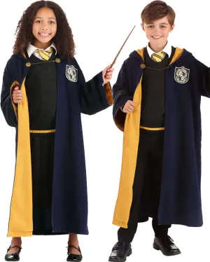 1920s Hogwarts Hufflepuff Kids Costume Robe