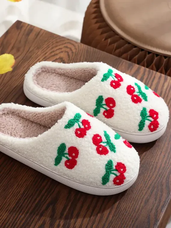 27 Cherry Slippers