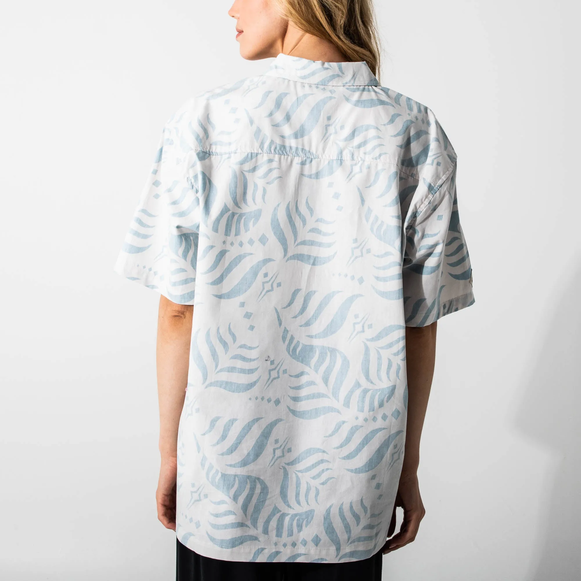 Ahsoka Pattern All Over Print Button-Down Shirt