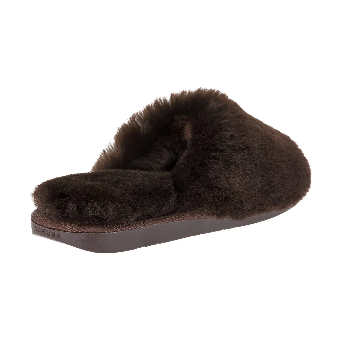 ANOA Chocolate sheep slippers