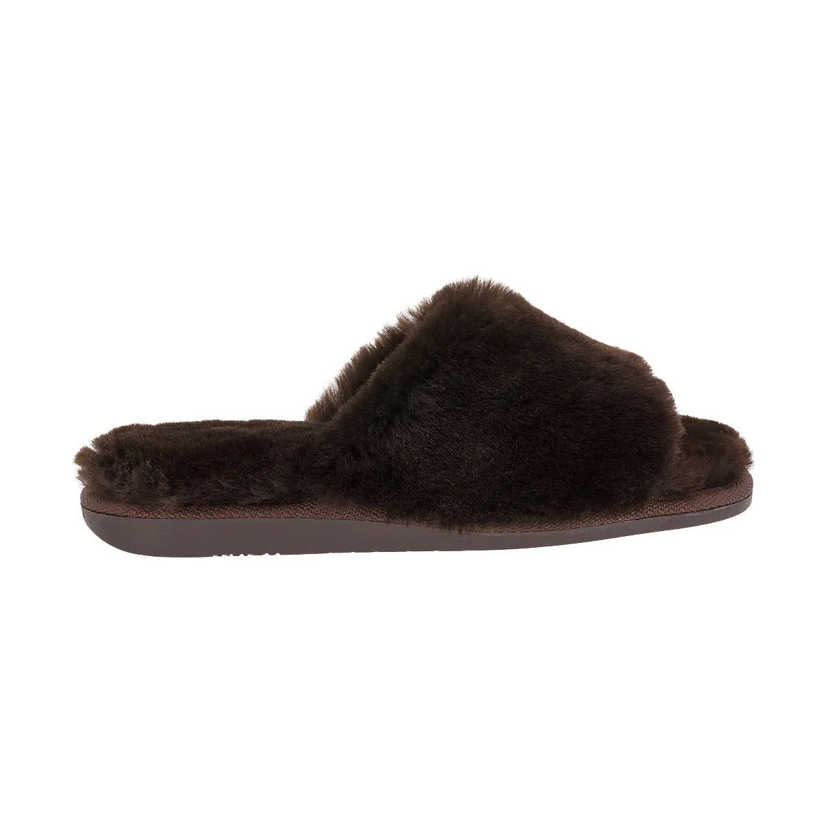 ANOA Chocolate sheep slippers