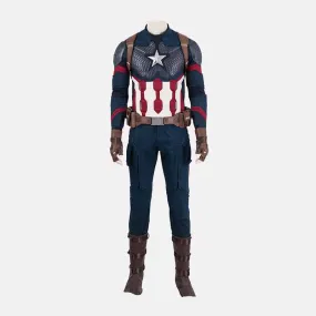 Avengers 4 Captain America cosplay costume