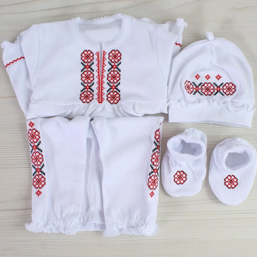 Baby Girl Set “Little Poppy”