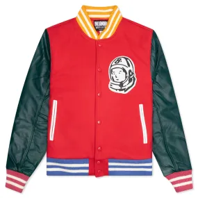 BB Letterman Jacket - Lollipop Red