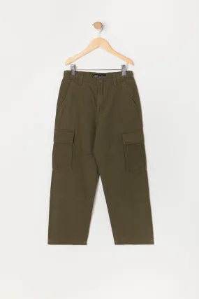 Boys Straight Leg Cargo Pant