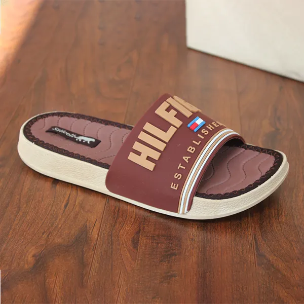 Brown Soft Slippers for Men