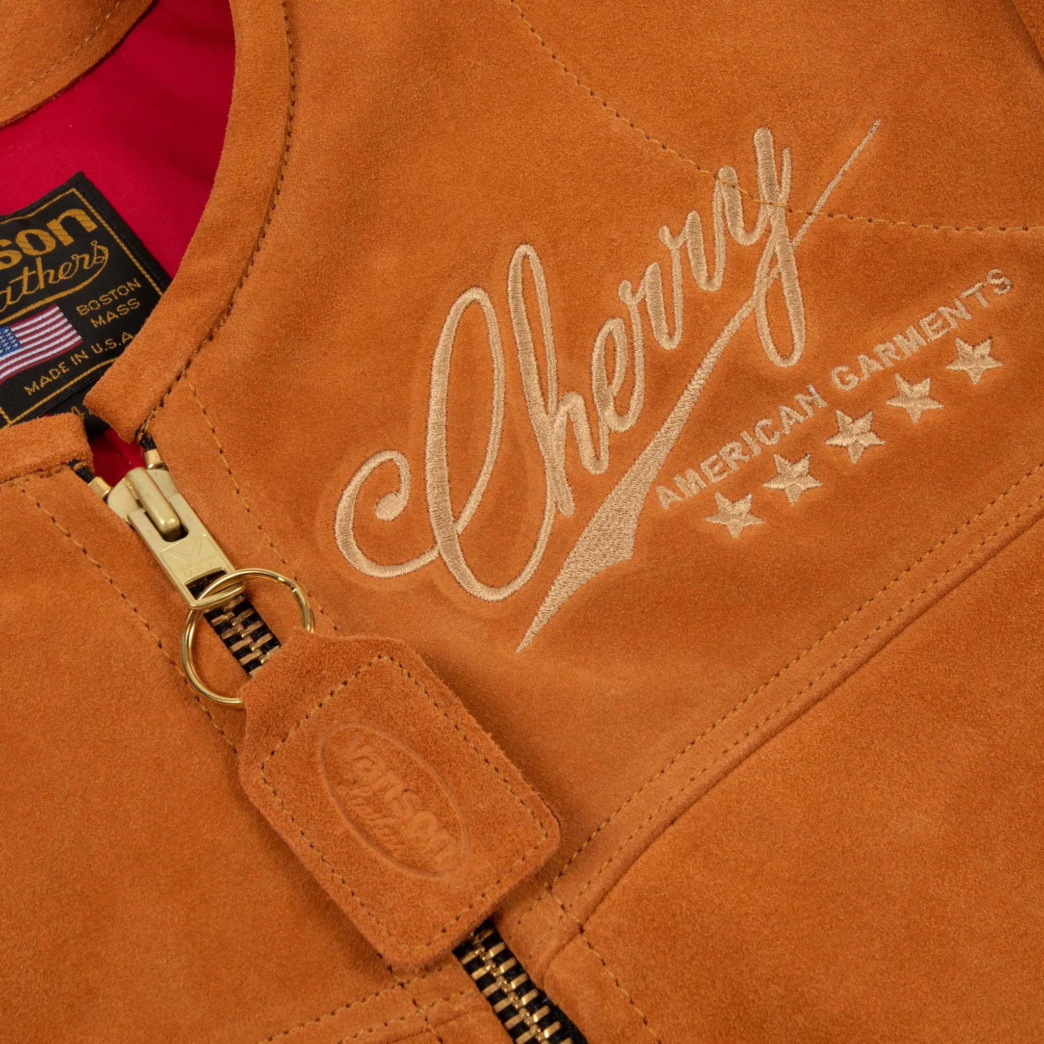 Cherry X Vanson Star Jacket (Suede)