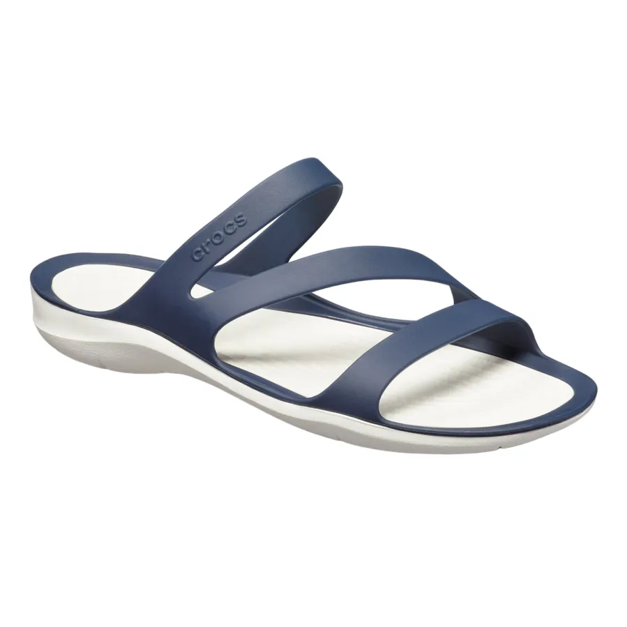 Crocs Swiftwater women's flat sandal 203998 462 blue white