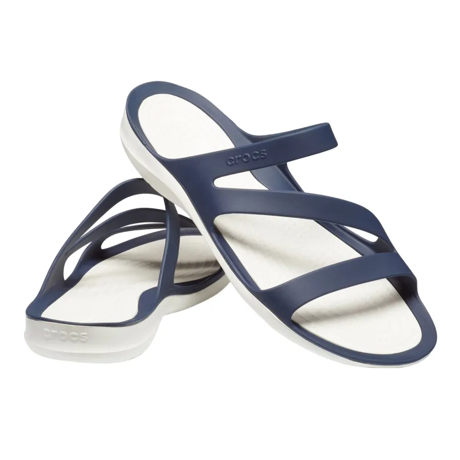 Crocs Swiftwater women's flat sandal 203998 462 blue white