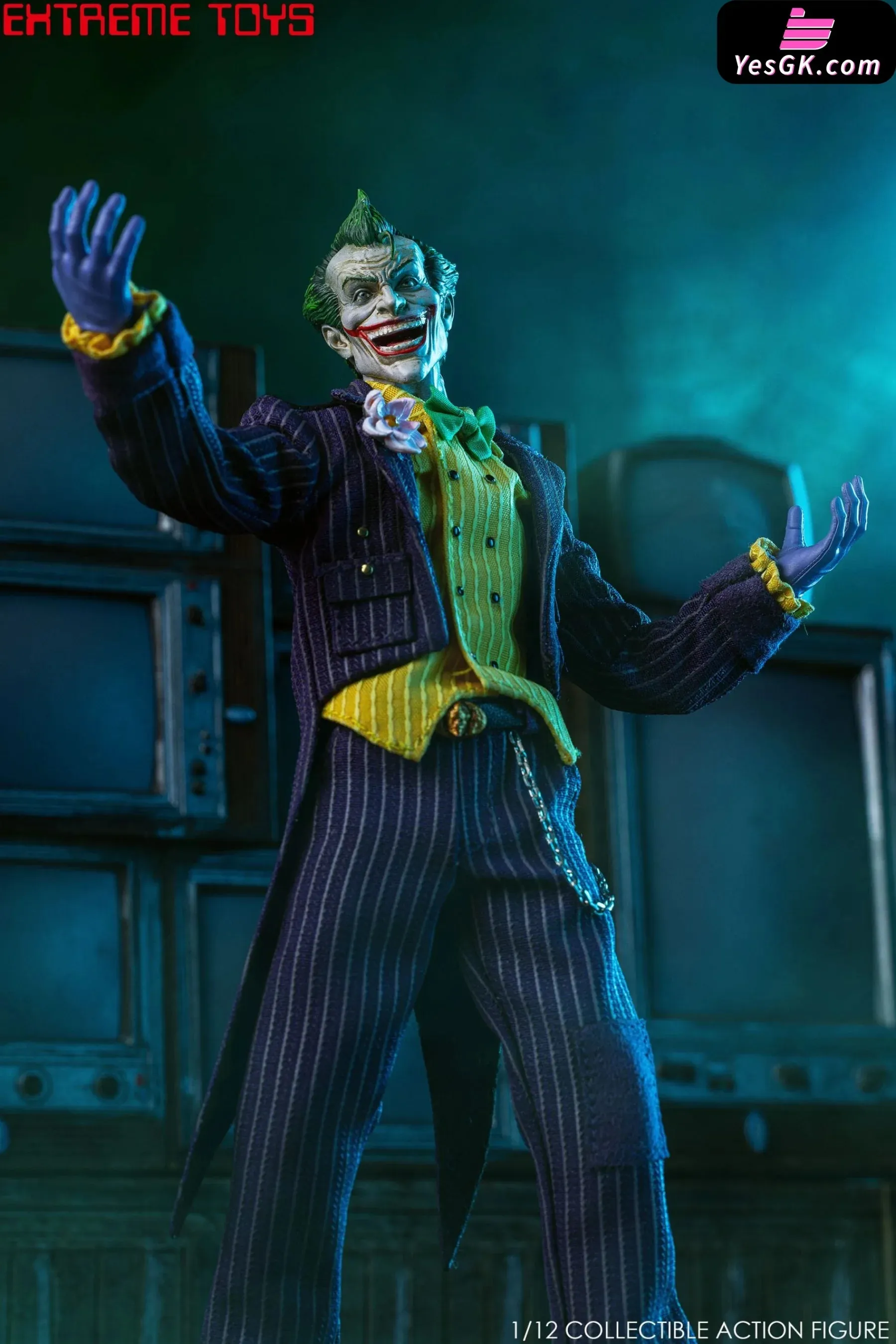 DC Comics Cyber Knight Joker (Arkham Knight Joker) Statue - Extreme Toys Studio [Pre-Order]