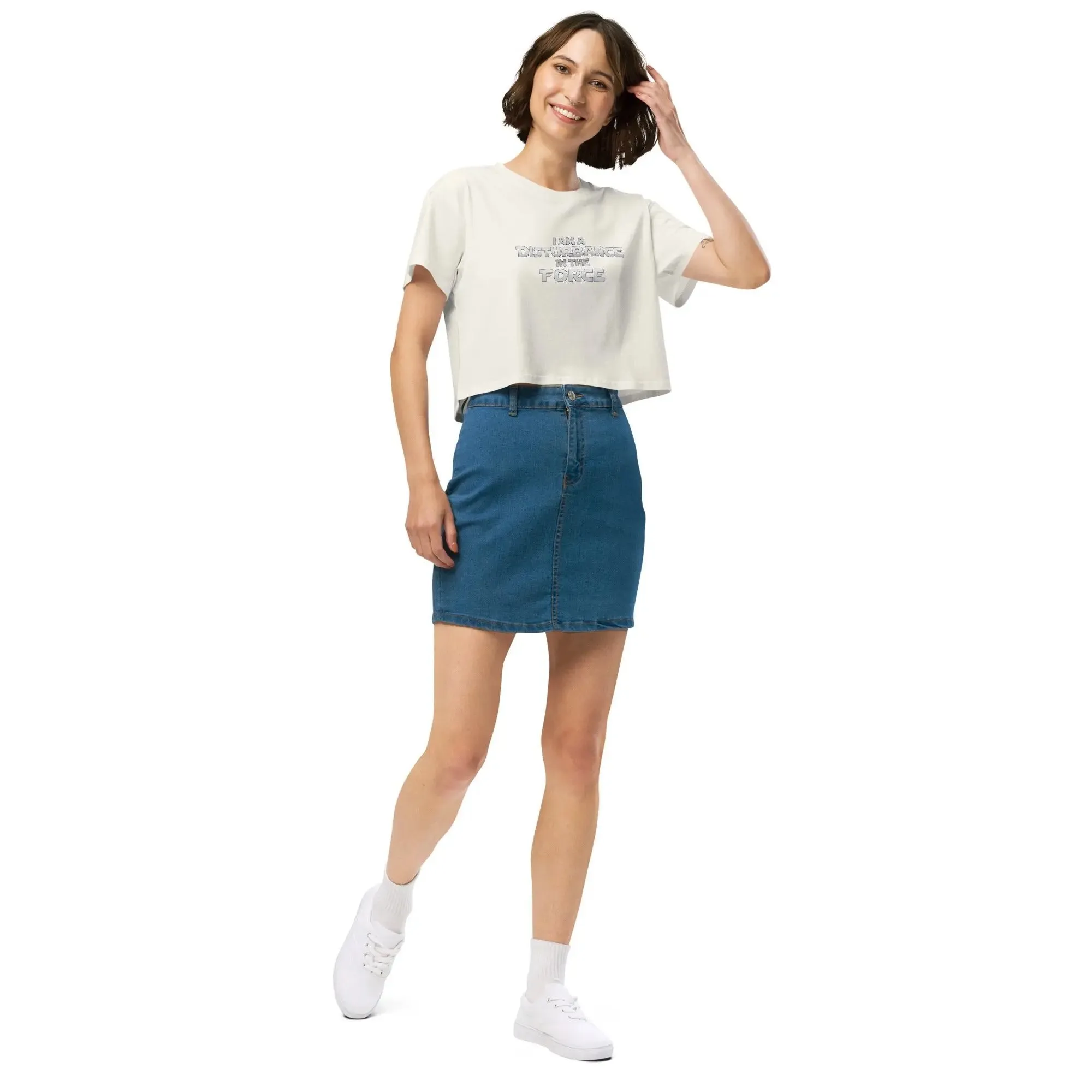 Disturbance In The Force Women’s crop top