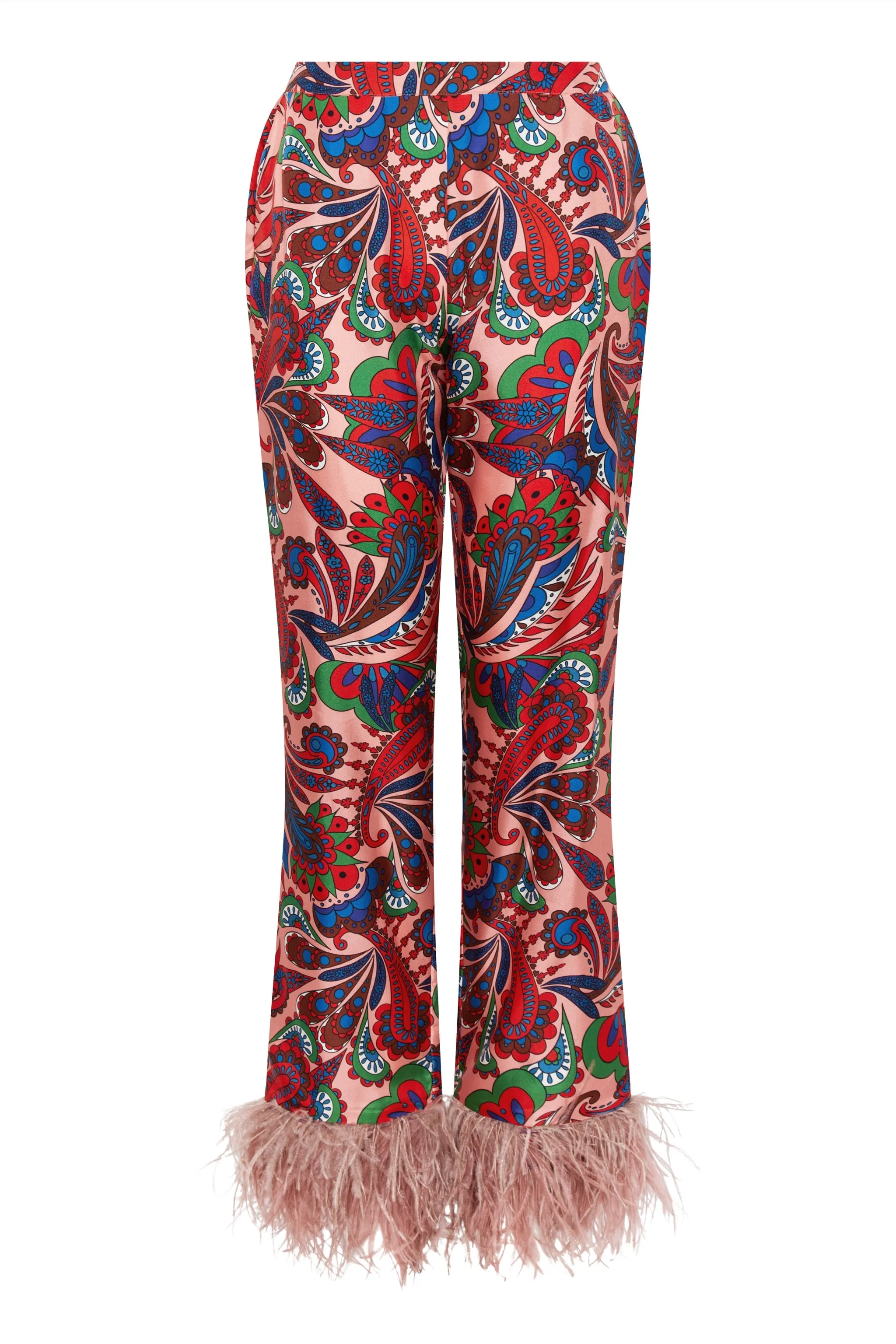 Eden Twill Trouser - Paisley Pink