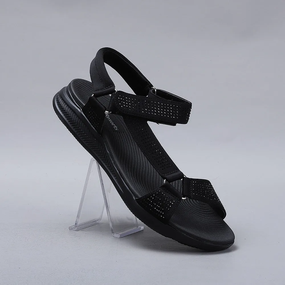 Floss01-Black Diamante Black Sole