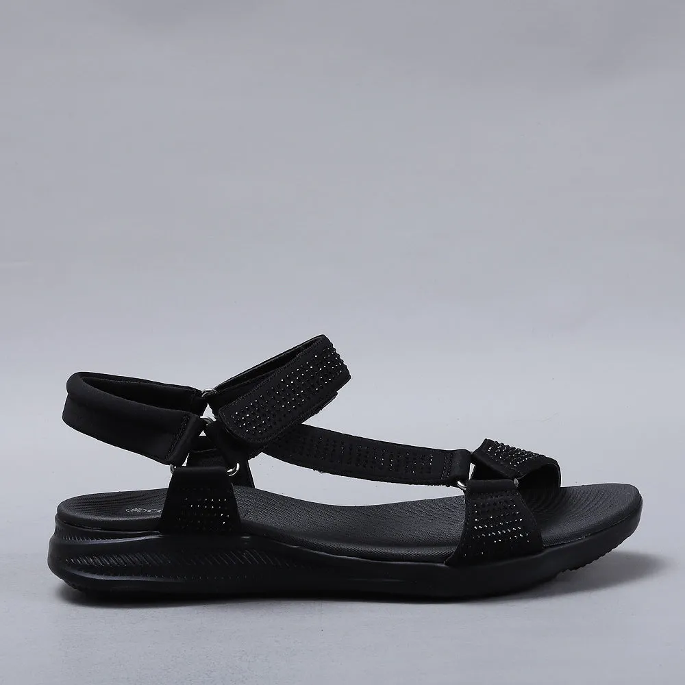 Floss01-Black Diamante Black Sole