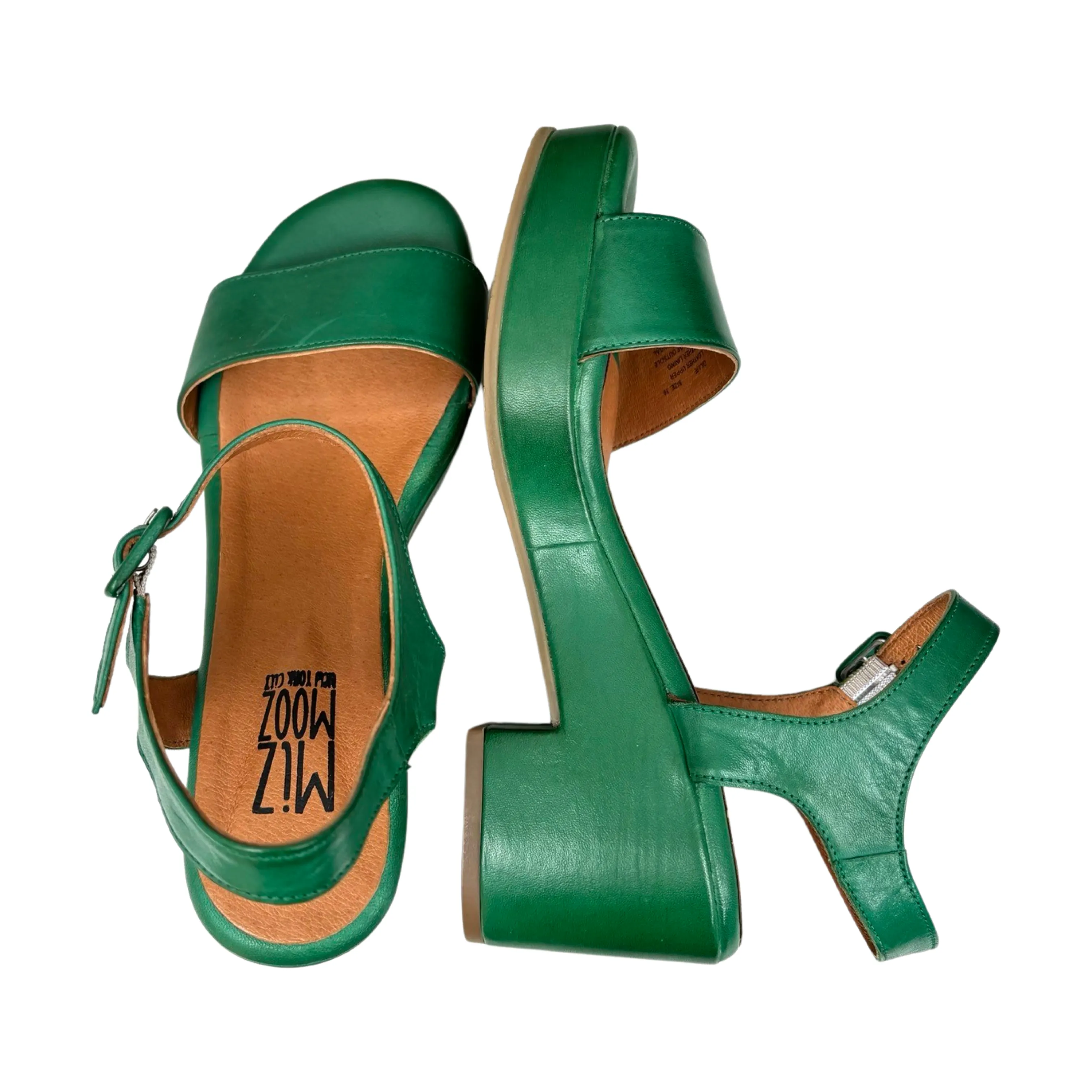 Gillie Emerald Platform Sandal