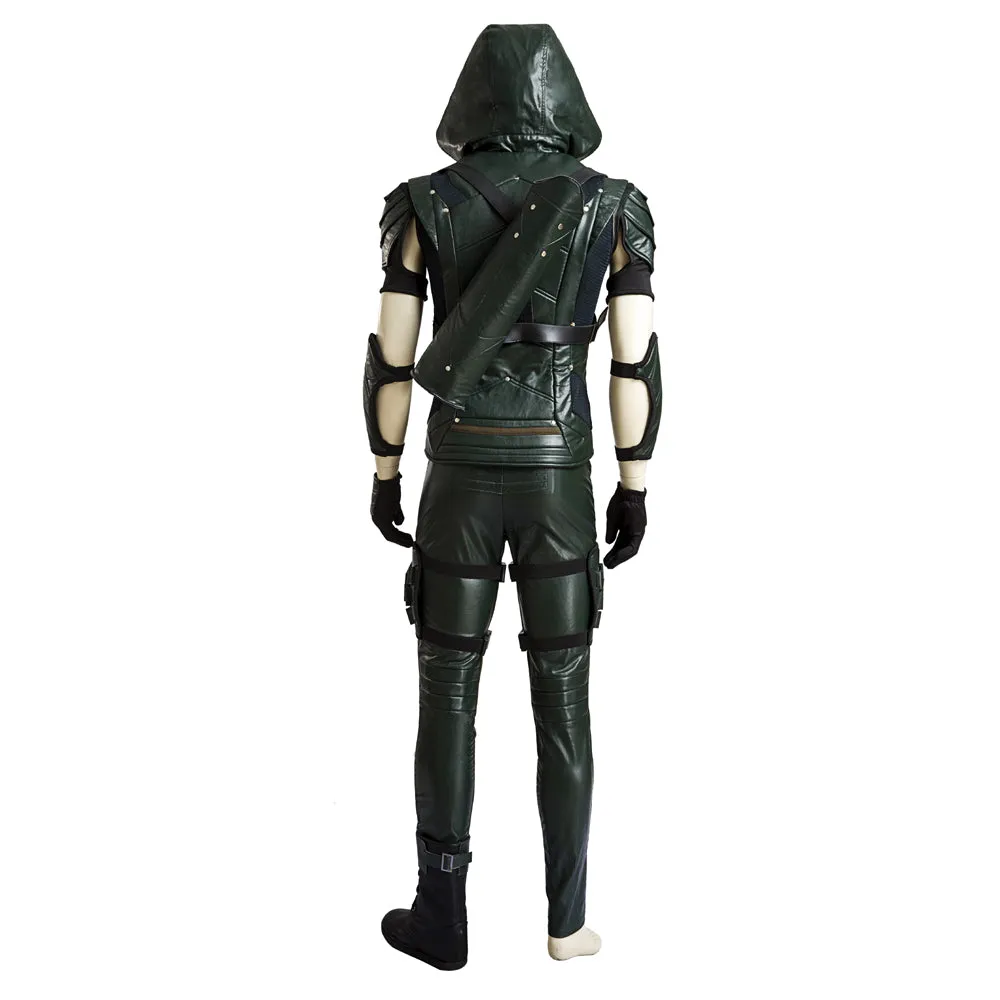 Green Arrow Season 4 Oliver Queen cosplay costume