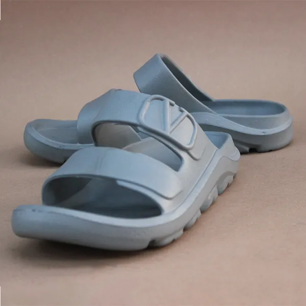 Grey Soft Slippers for Men