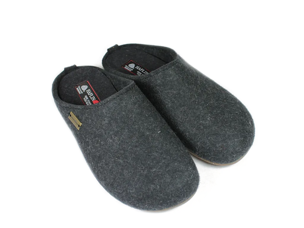 Haflinger Slippers Everest Fundus Graphite