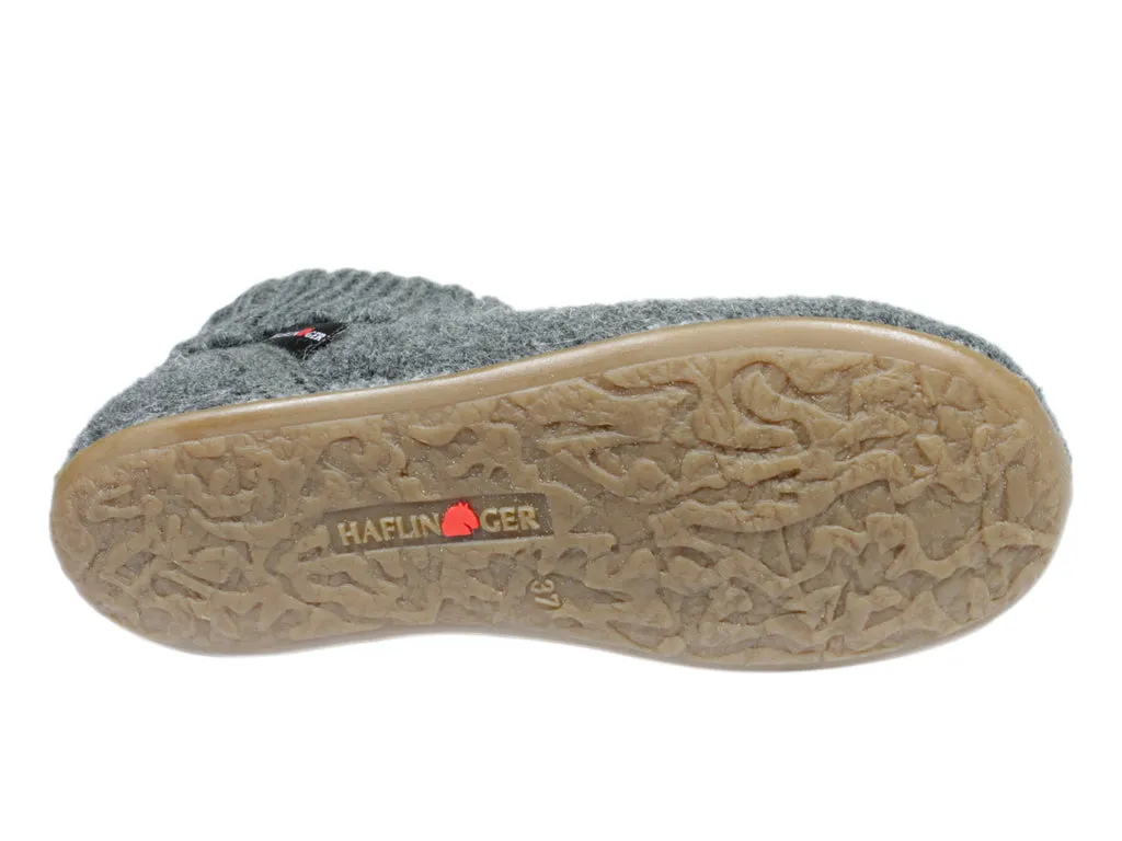 Haflinger Slippers Everest Karlo Anthracite