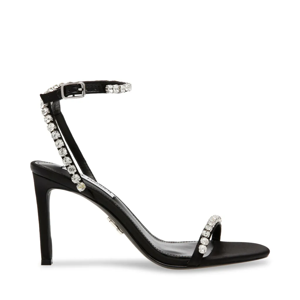 Jazzy Belle Sandal BLACK SATIN