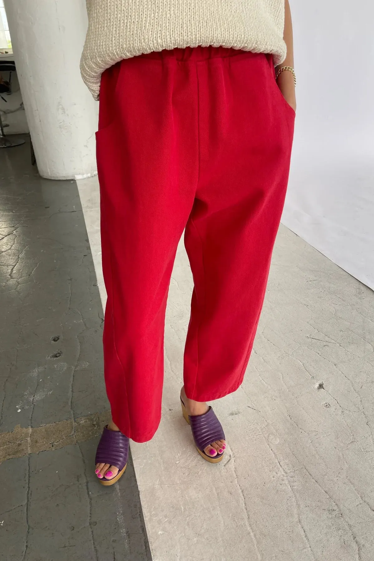 Le Bon Shoppe Arc Crayon Red Pants