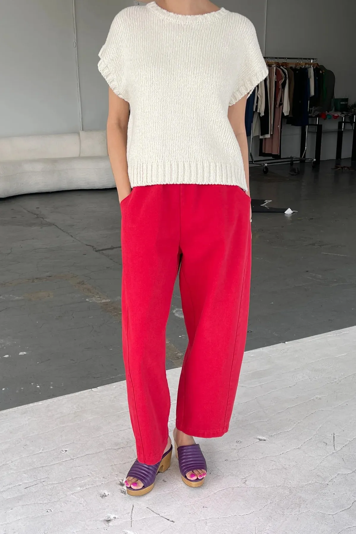 Le Bon Shoppe Arc Crayon Red Pants