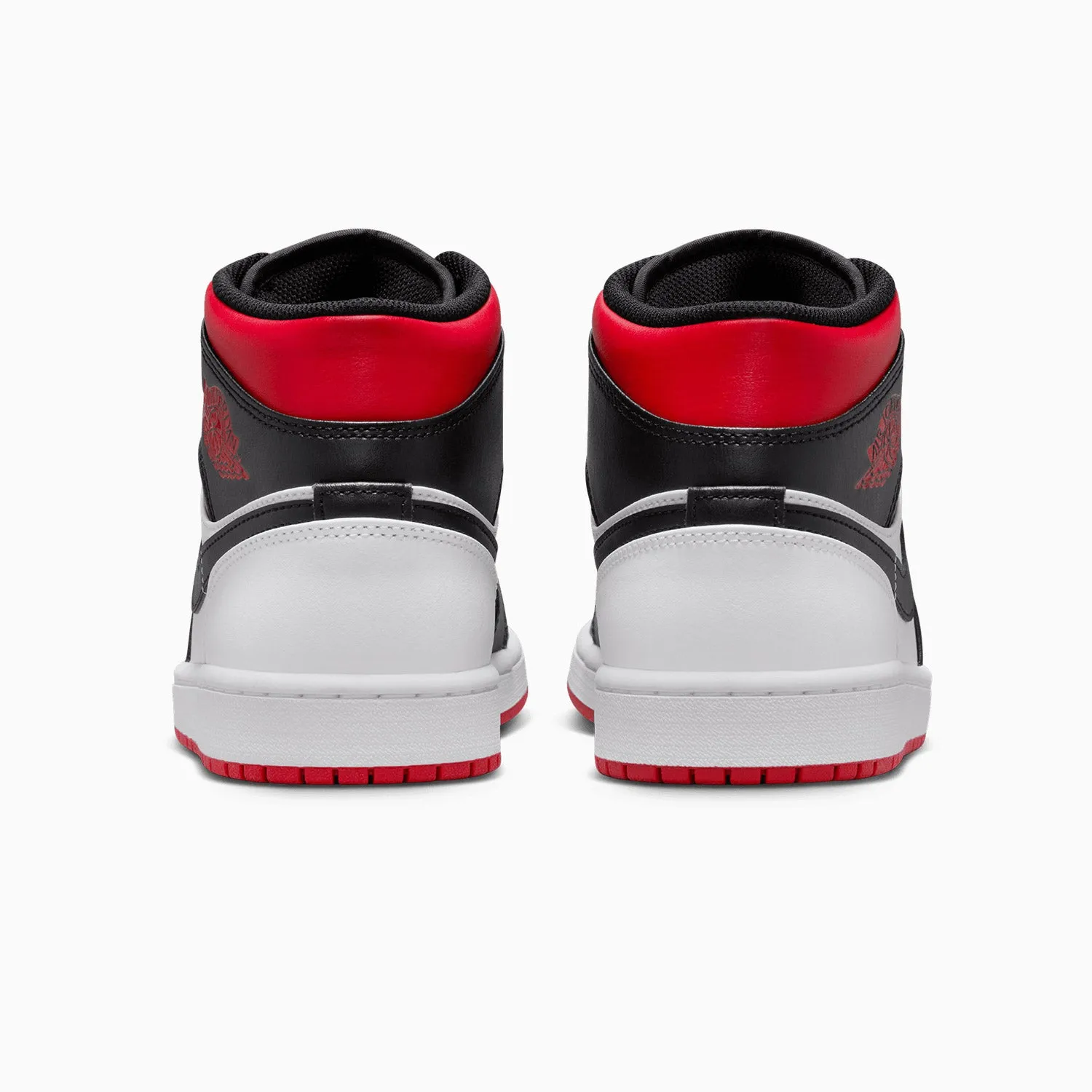 Men's Air Jordan 1 Mid "Gym Red Black Toe"