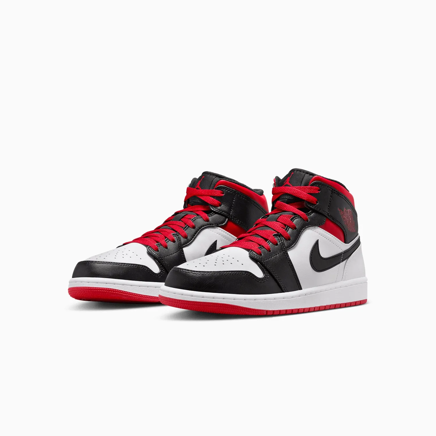 Men's Air Jordan 1 Mid "Gym Red Black Toe"