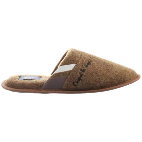 Penguin Bedfordshire Brown Mens Slippers