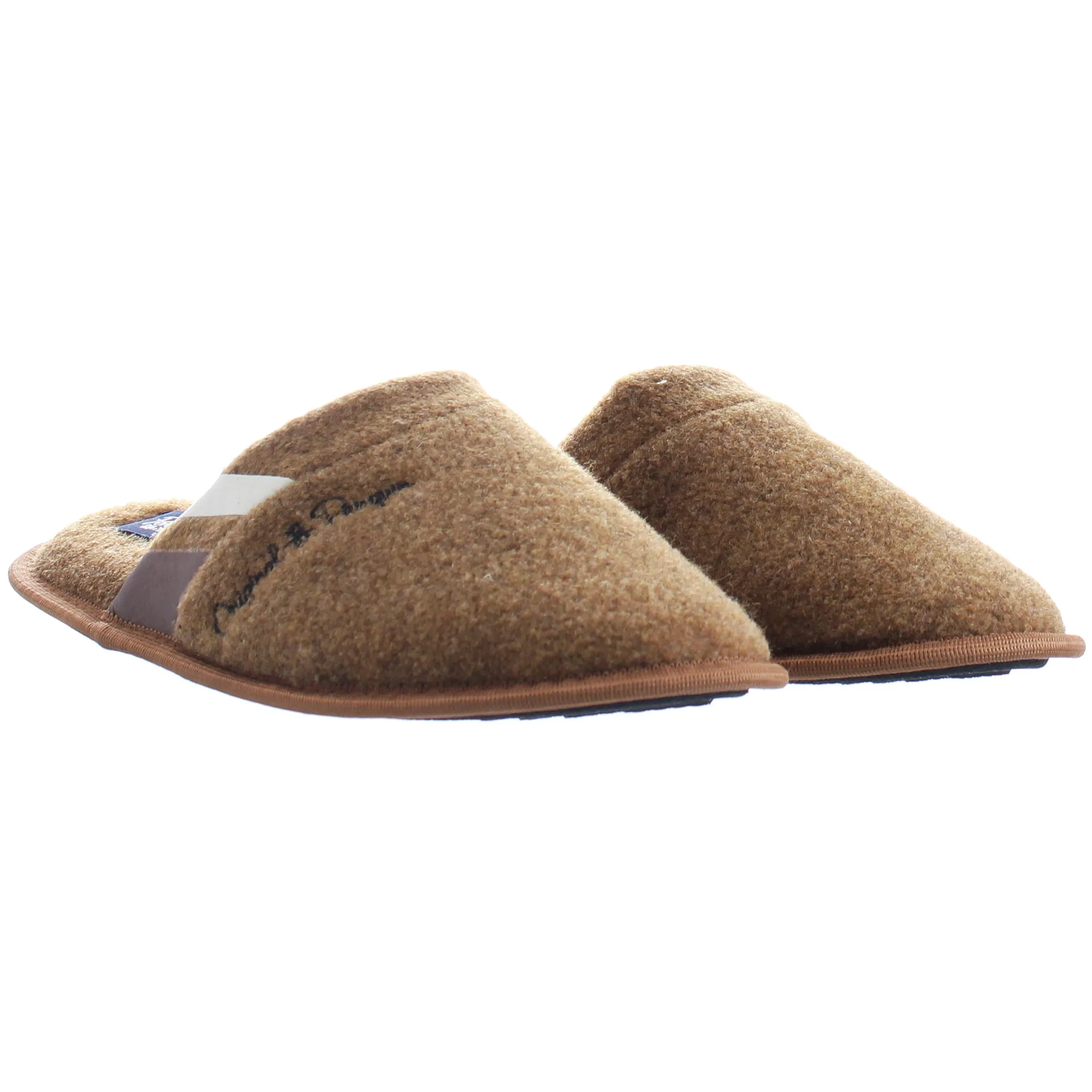 Penguin Bedfordshire Brown Mens Slippers