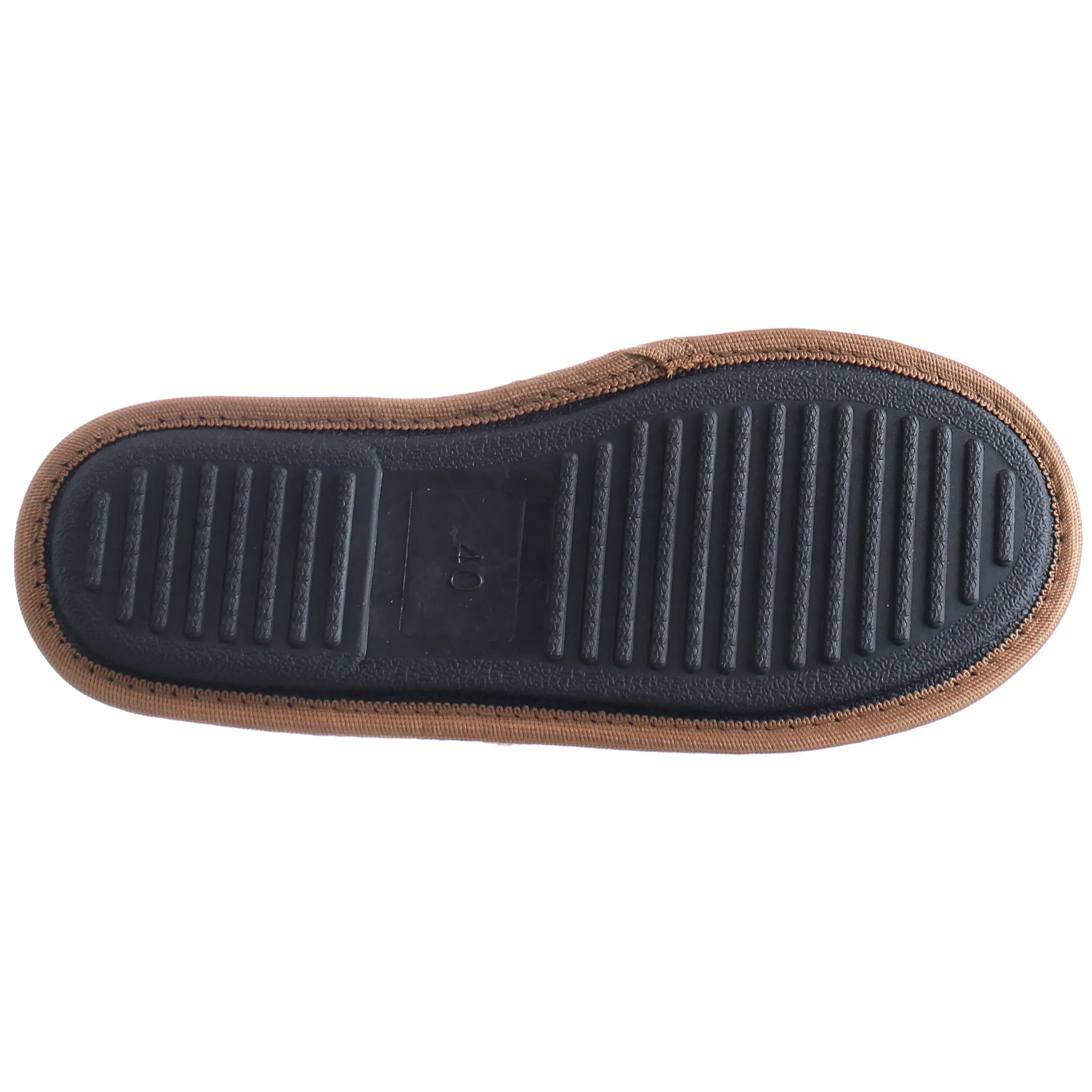 Penguin Bedfordshire Brown Mens Slippers