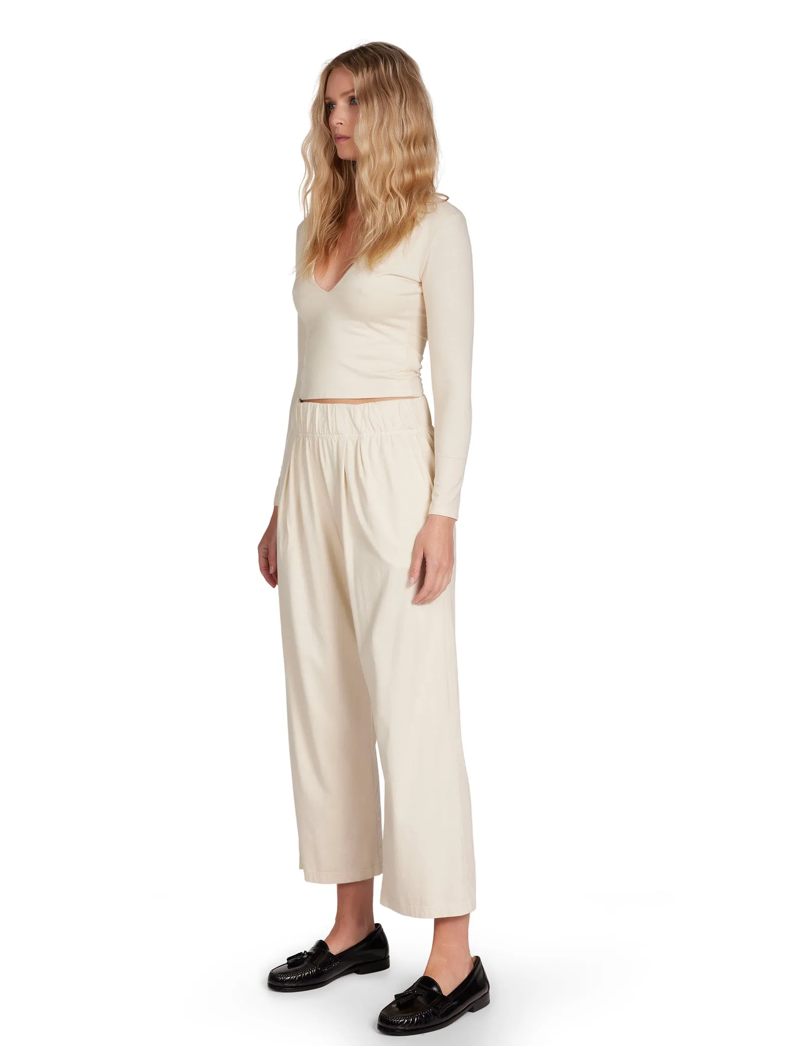 Penny Pleat Front Pant