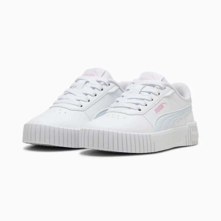 PUMA KIDS CARINA 2.0 WHITE/PINK SHOES