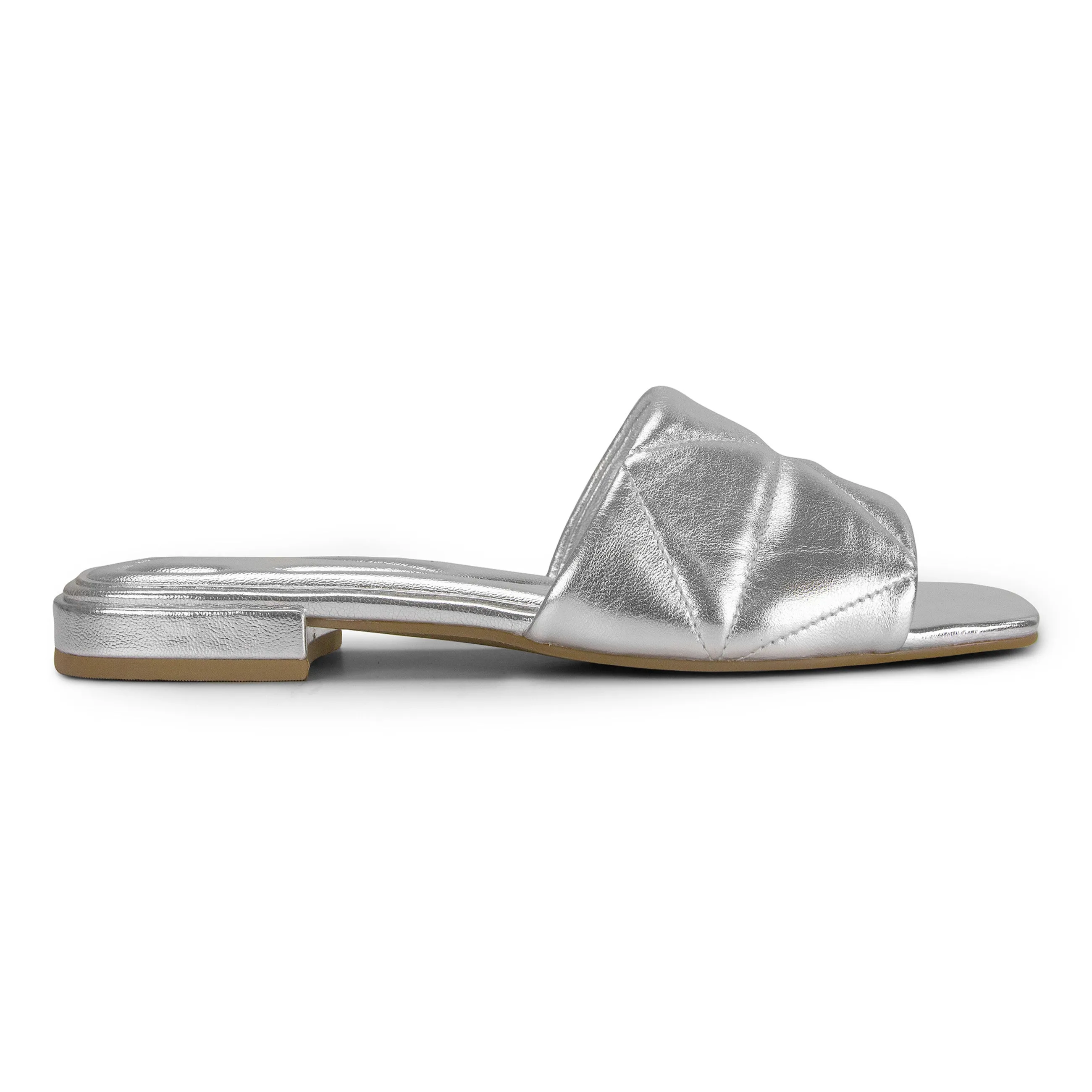 Quincie Flat Slide Sandals