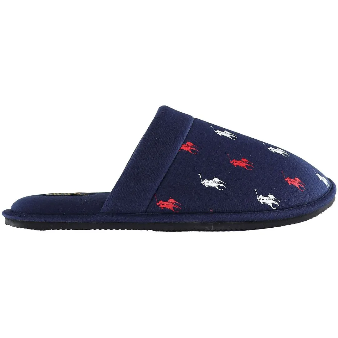 Ralph Lauren Kollin Mens Navy Slippers