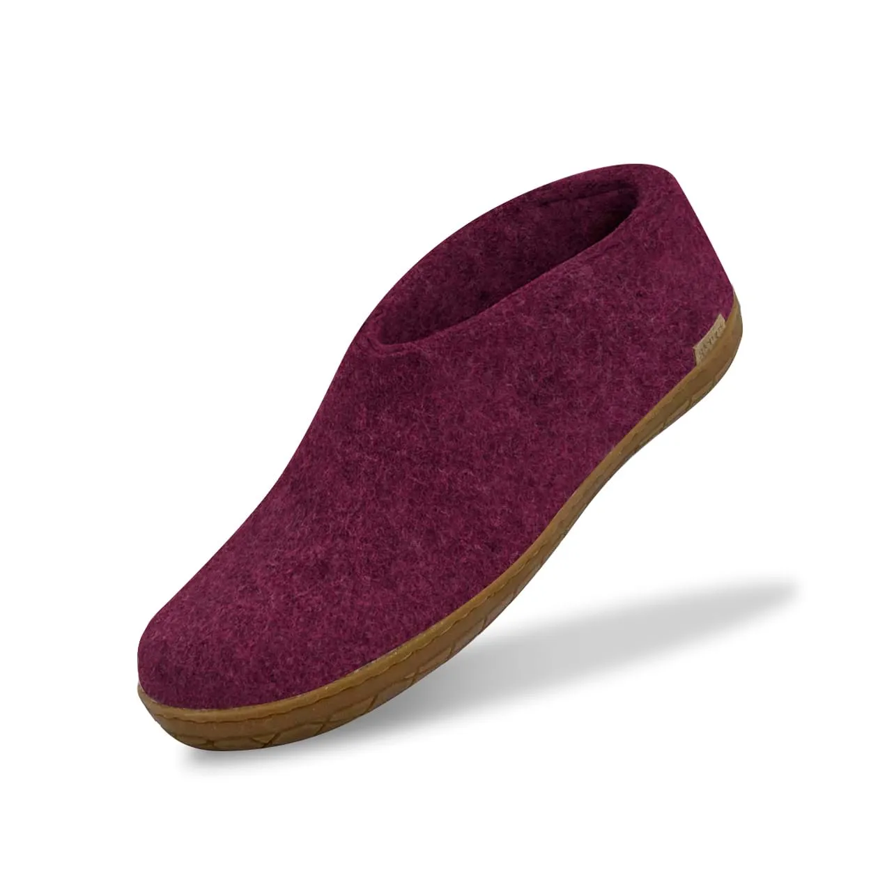 Shoe with natural rubber sole - honey - Cranberry