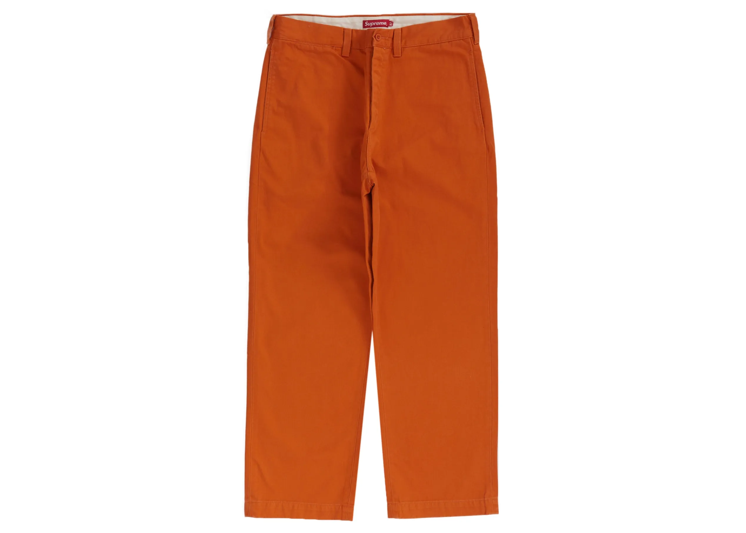 Supreme Chino Pant (FW22) Burnt Orange