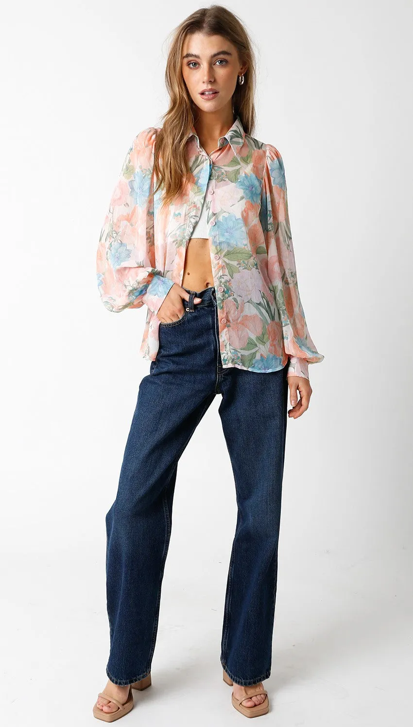 The ‘Tisha Floral Top’