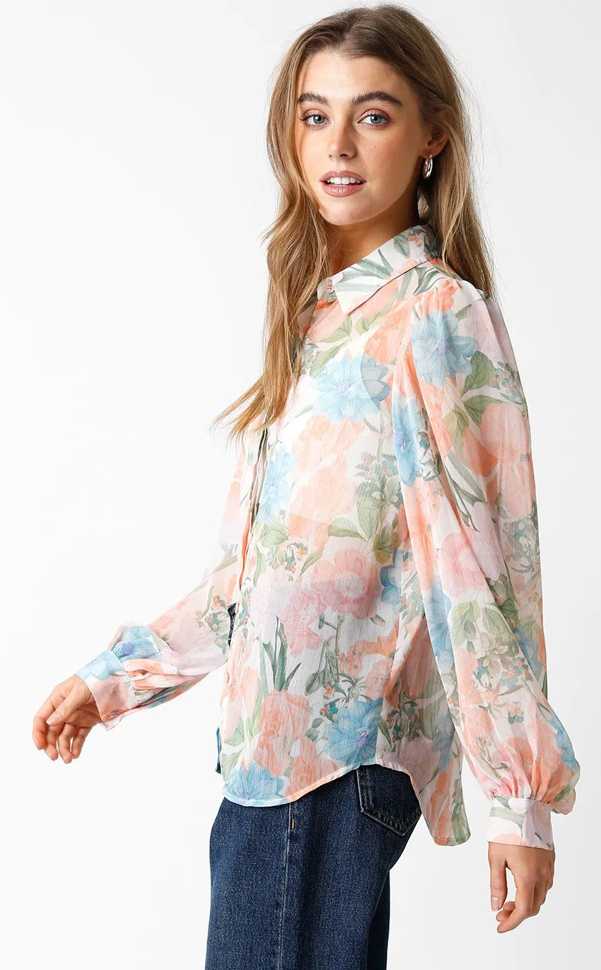 The ‘Tisha Floral Top’