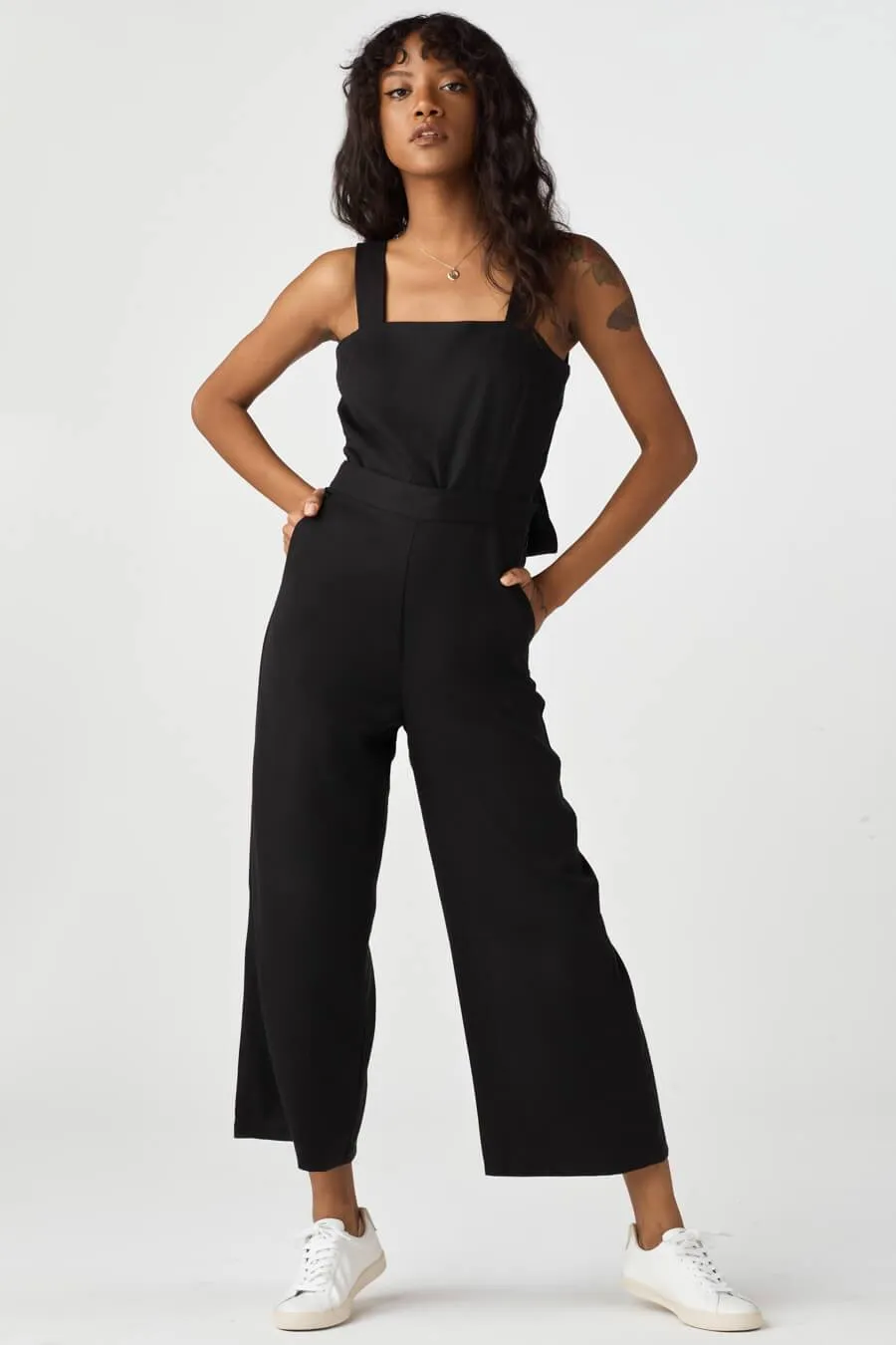 The Two Piece Apron Jumpsuit