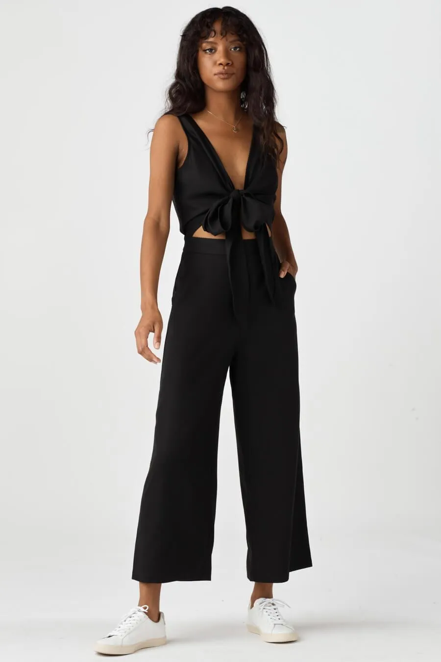 The Two Piece Apron Jumpsuit