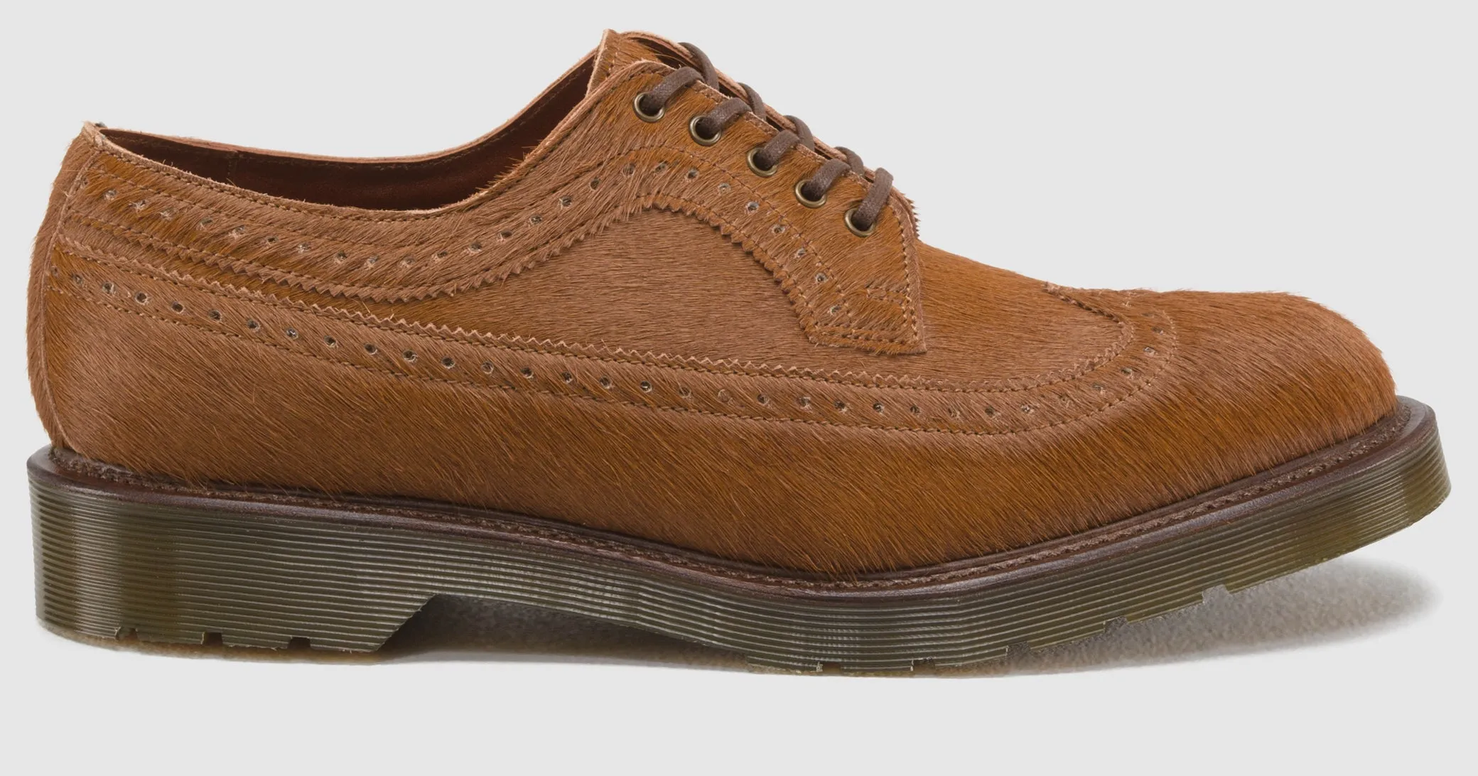 THOBY BROWN ITALIAN HAIR ON OXFORD MIE