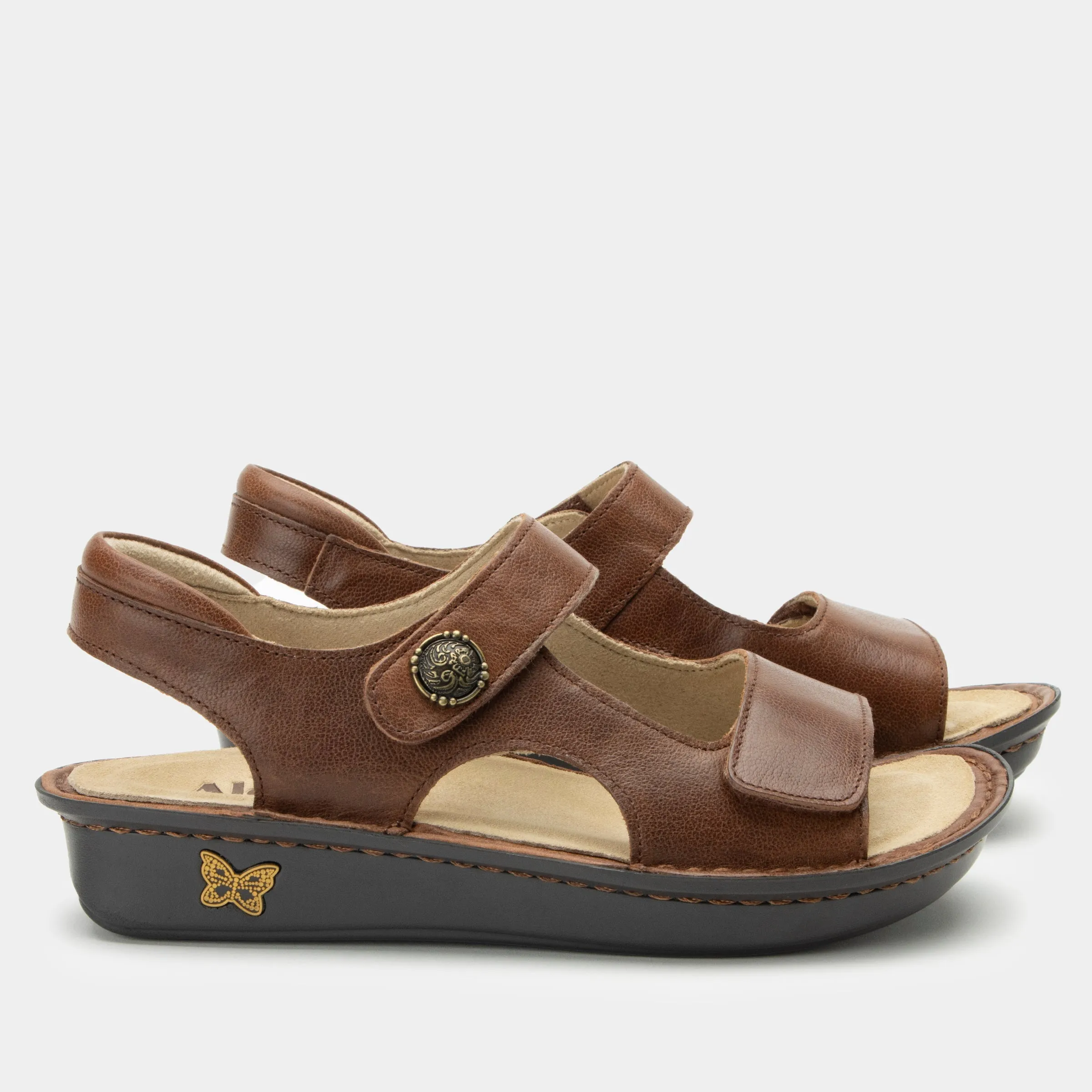 Vallie Walnut Sandal