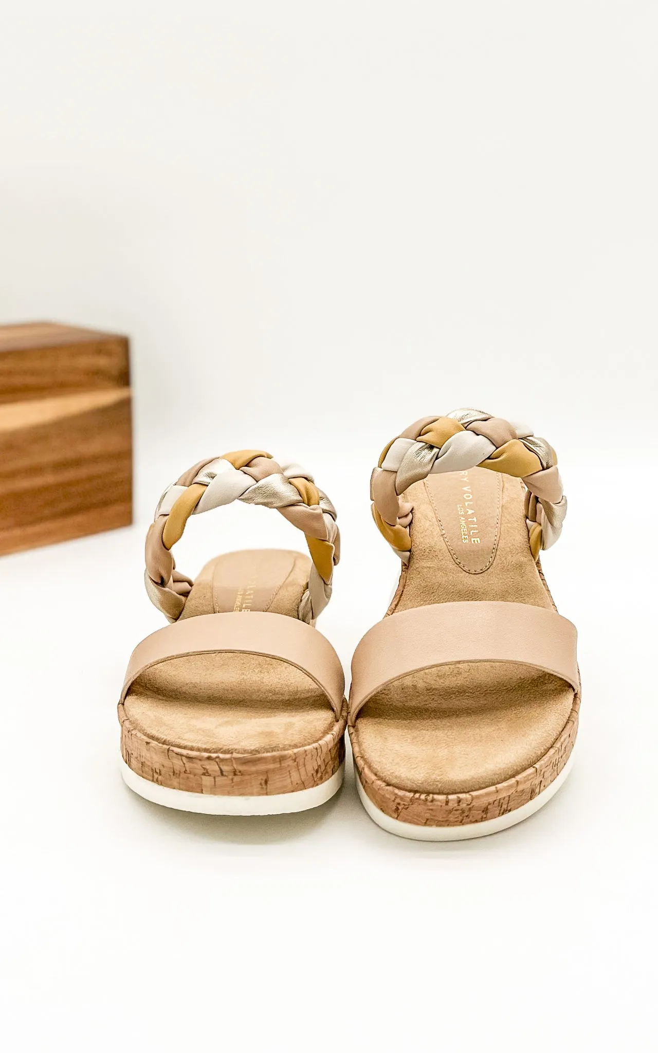 Very Volatile Jules Sandals in Tan