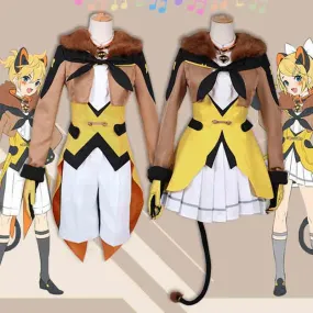 VOCALOID Kagamine Rin/len Circus Cosplay costume