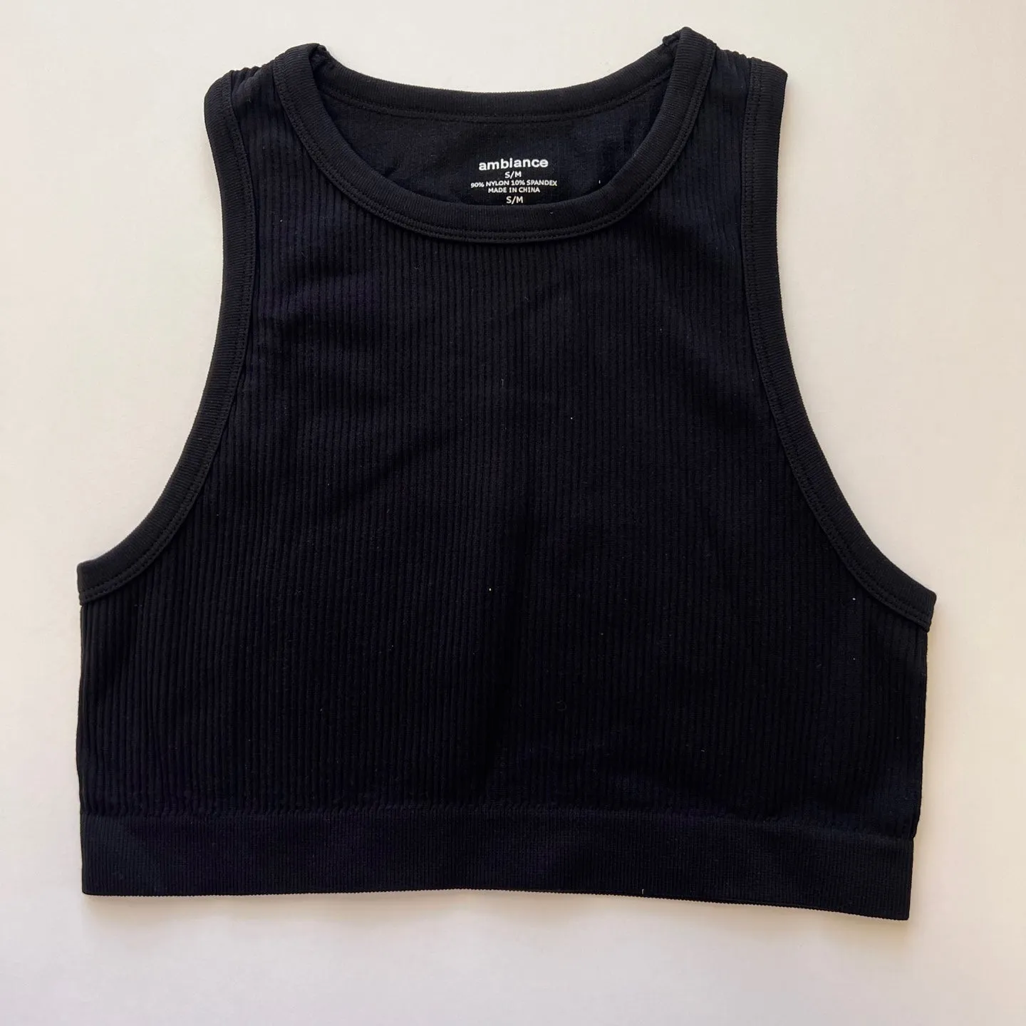 Women's Crop Ribbed Top