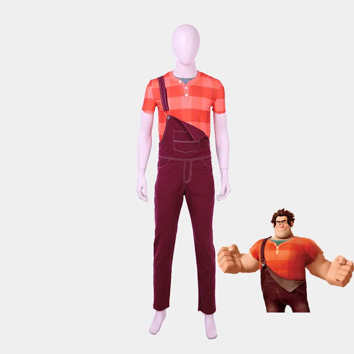 Wreck-It Ralph Ralf Jones cosplay costume