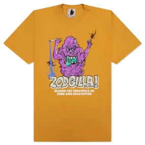 ZODGILLA! S/S Tee - Down Brown